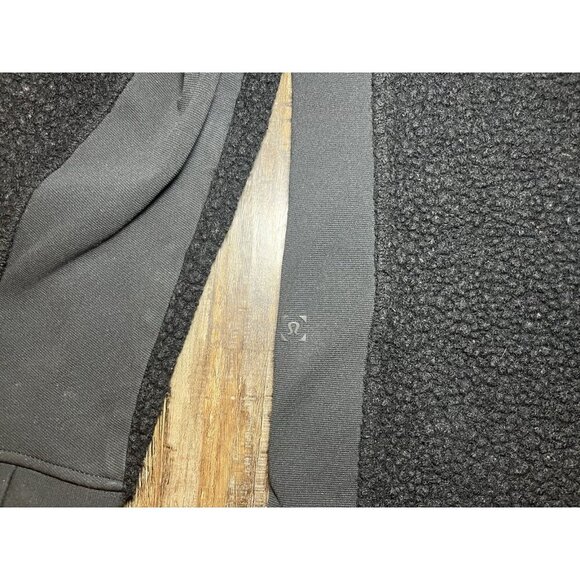 Lululemon Tundra Trek 1/2 Zip Sherpa In Black Men’s Size Medium - Picture 7 of 8